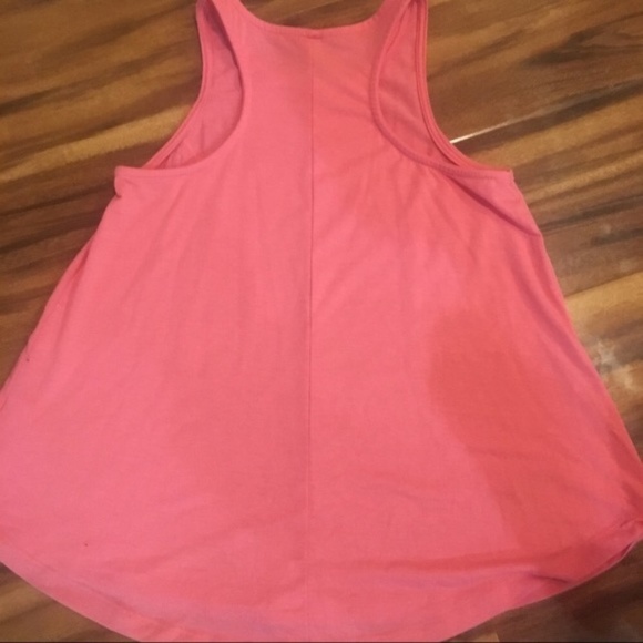 Girls Coral Tank with Gold Sequin Embellishment - Picture 4 of 4